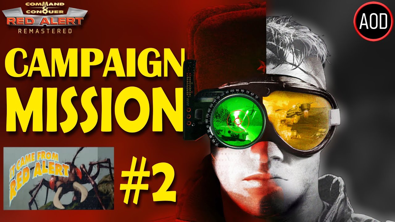 Command and Conquer Remastered: Red Alert - Giant Ants (It Came From!) - Mission 2 - Rescue!