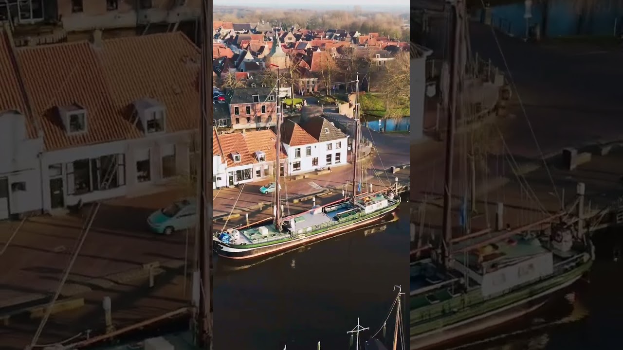 Elburg, The Netherlands 🇳🇱 #dji #drone  #dronevideo #fpv #netherlands #netherlandstravel
