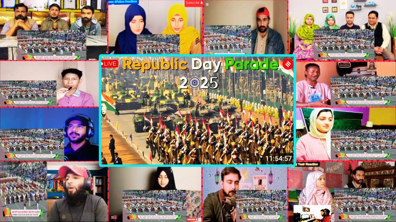 INDIAN Army Hell March 2025: Foreigners and Pakistani Reaction | India Republic Day 2025 Celebration