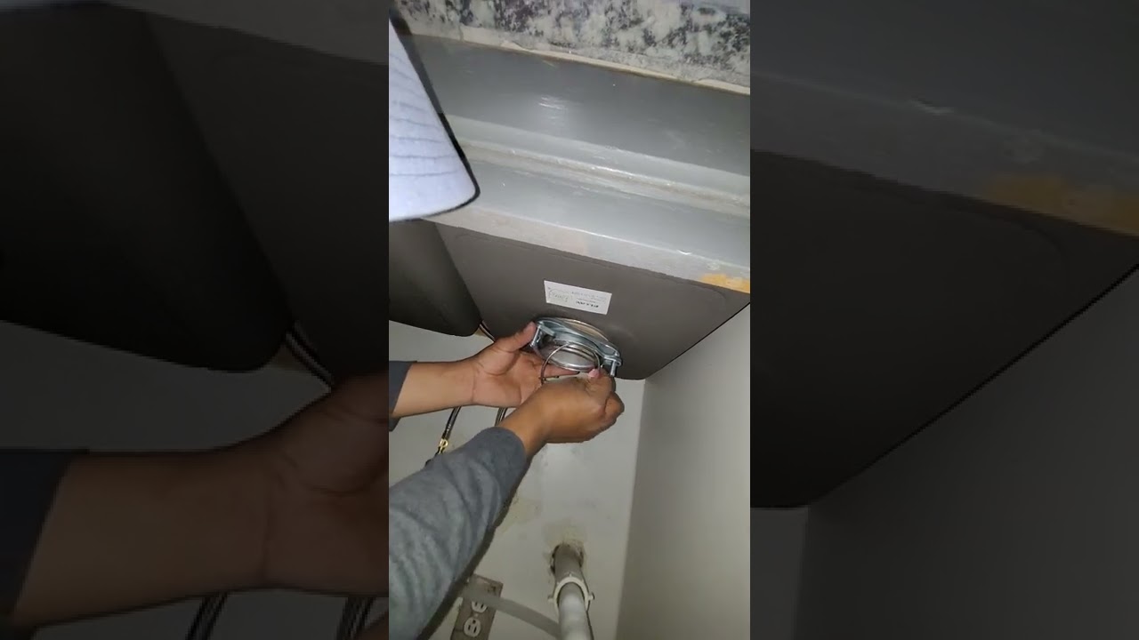 Como instalar triturador de comida