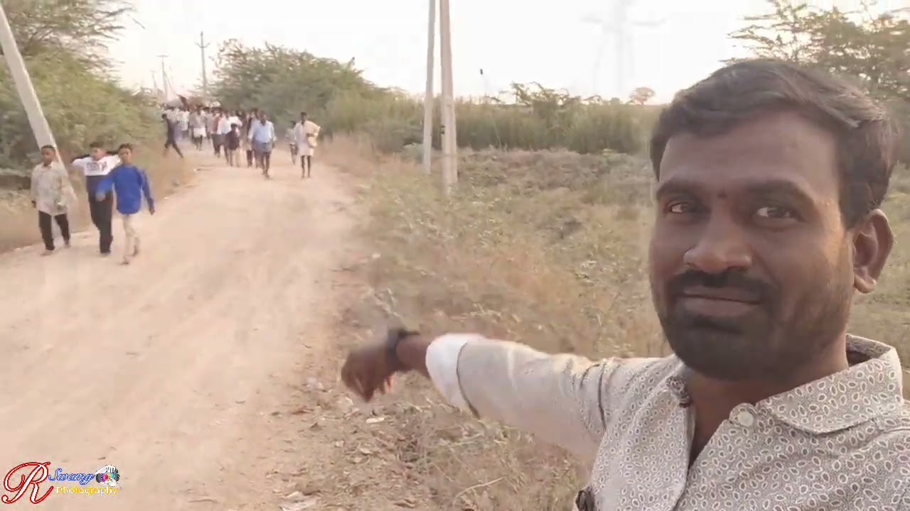 మరకట్టు శ్రీ చలువప్ప తాతని స్వాగతిస్తున్న పెద్ద హోతురు గ్రామ భక్తాదులు 