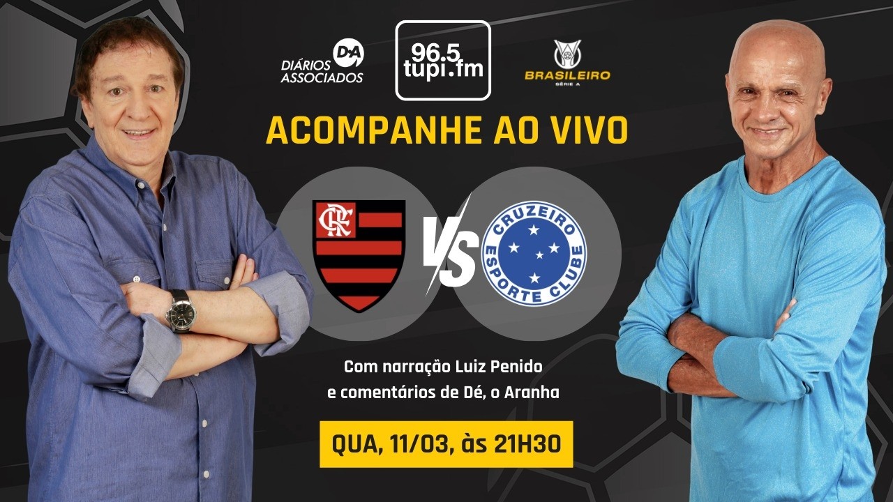 AO VIVO: FLAMENGO X CRUZEIRO | CAMPEONATO BRASILEIRO | 5ª RODADA