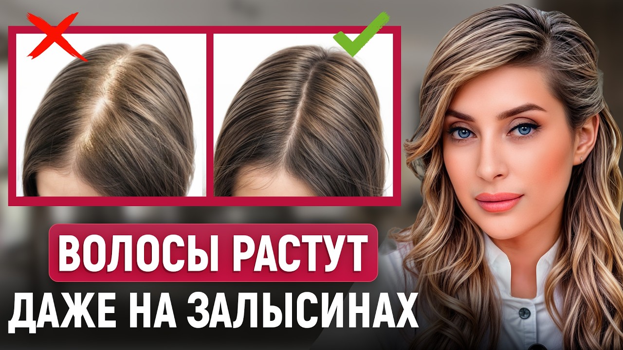 ОСТАНОВИ волосопад НАВСЕГДА! / Как женщине БЫСТРО избавиться от выпадения волос?