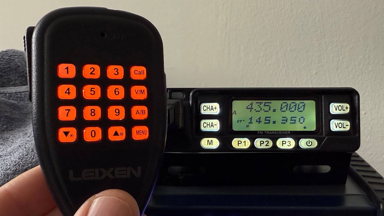 LEIXEN VV898 RADIO BIBANDA VHF UHF.