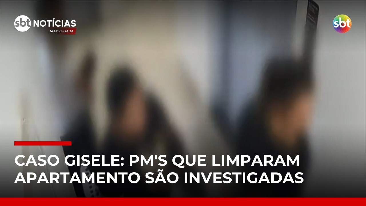 Caso Gisele: PMs que limparam apartamento após a morte passam a ser investigadas | #SBTNotícias