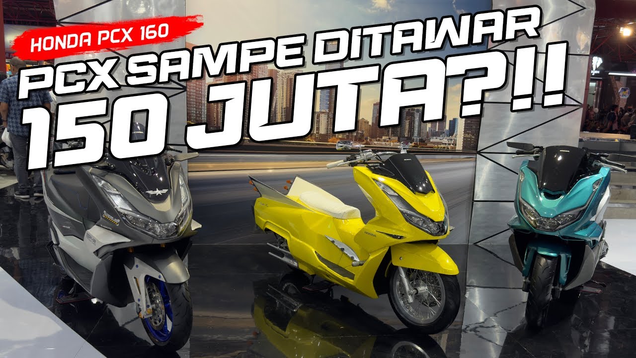ADU GANTENG!! 3 PCX HONDA DREAM RIDE PROJECT | Modifikasi Honda PCX 160