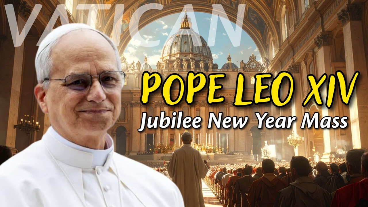Vatican LIVE: Pope Leo XIV Presides Over a Mass for the Jubilee | New Year Mass at St. Peter's |N18G