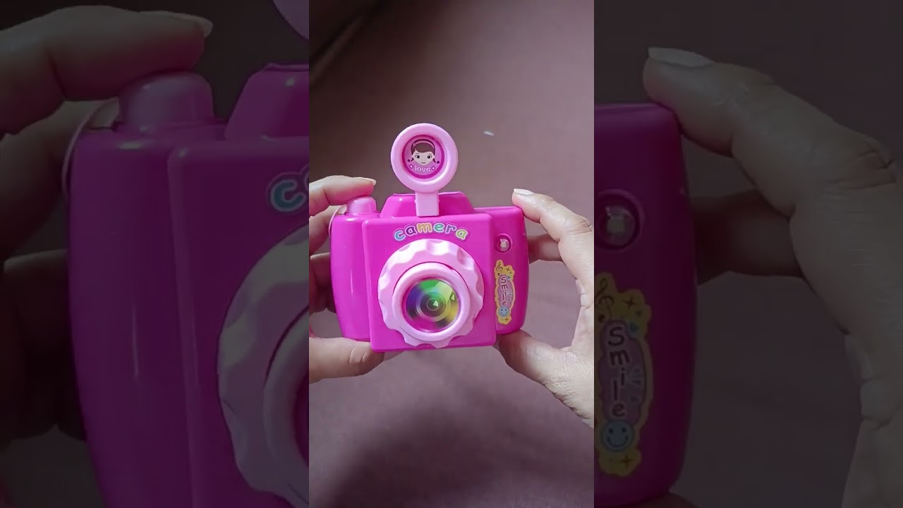 Pink Mini Camera Playtoys