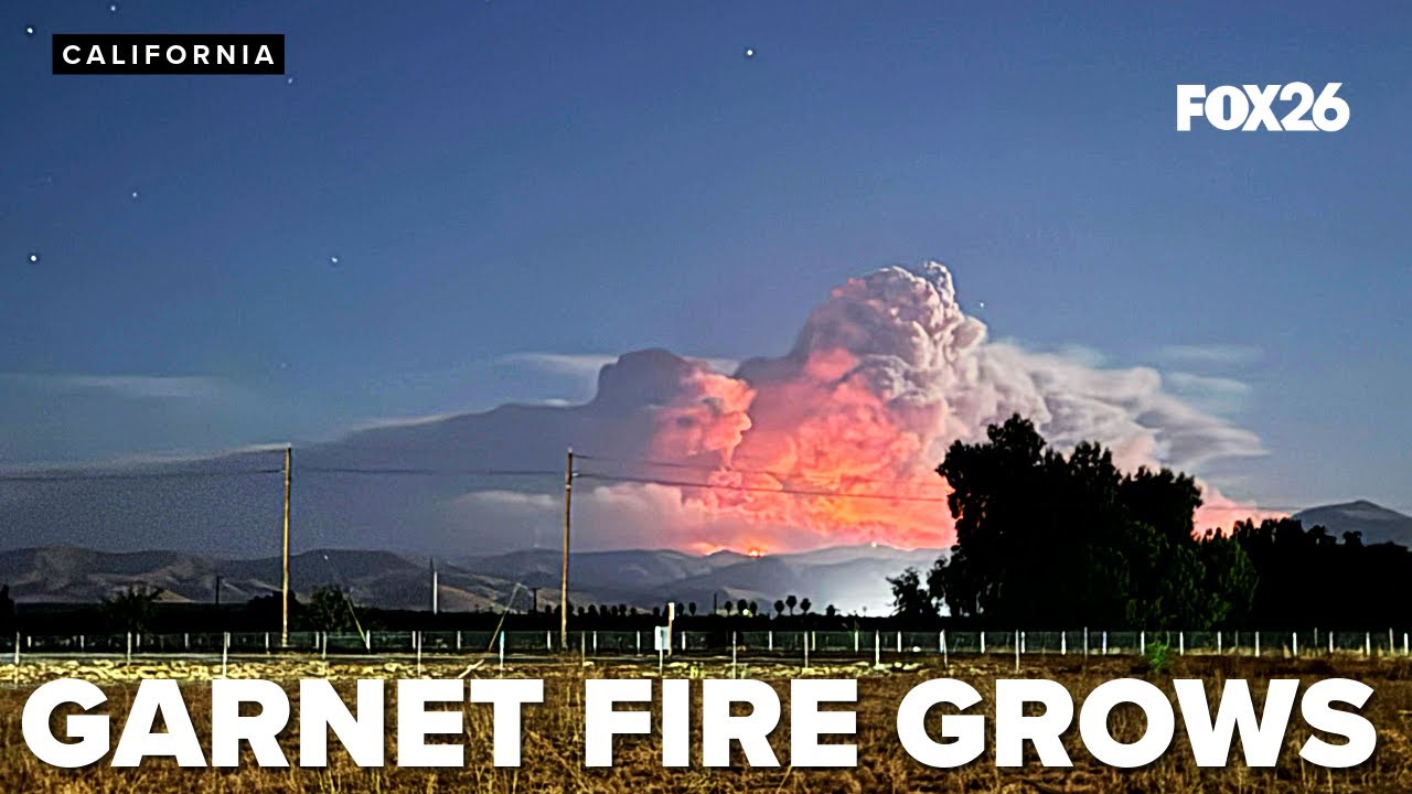 Eerie glow seen from around the Valley