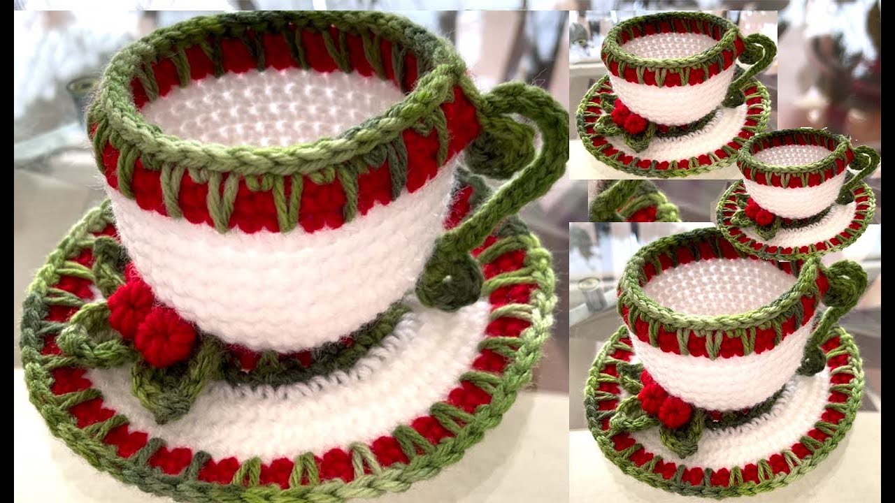 Maravillosas Decoraciones REALMENTE 3D ESTE es el mas Bonito Nuevo Crochet