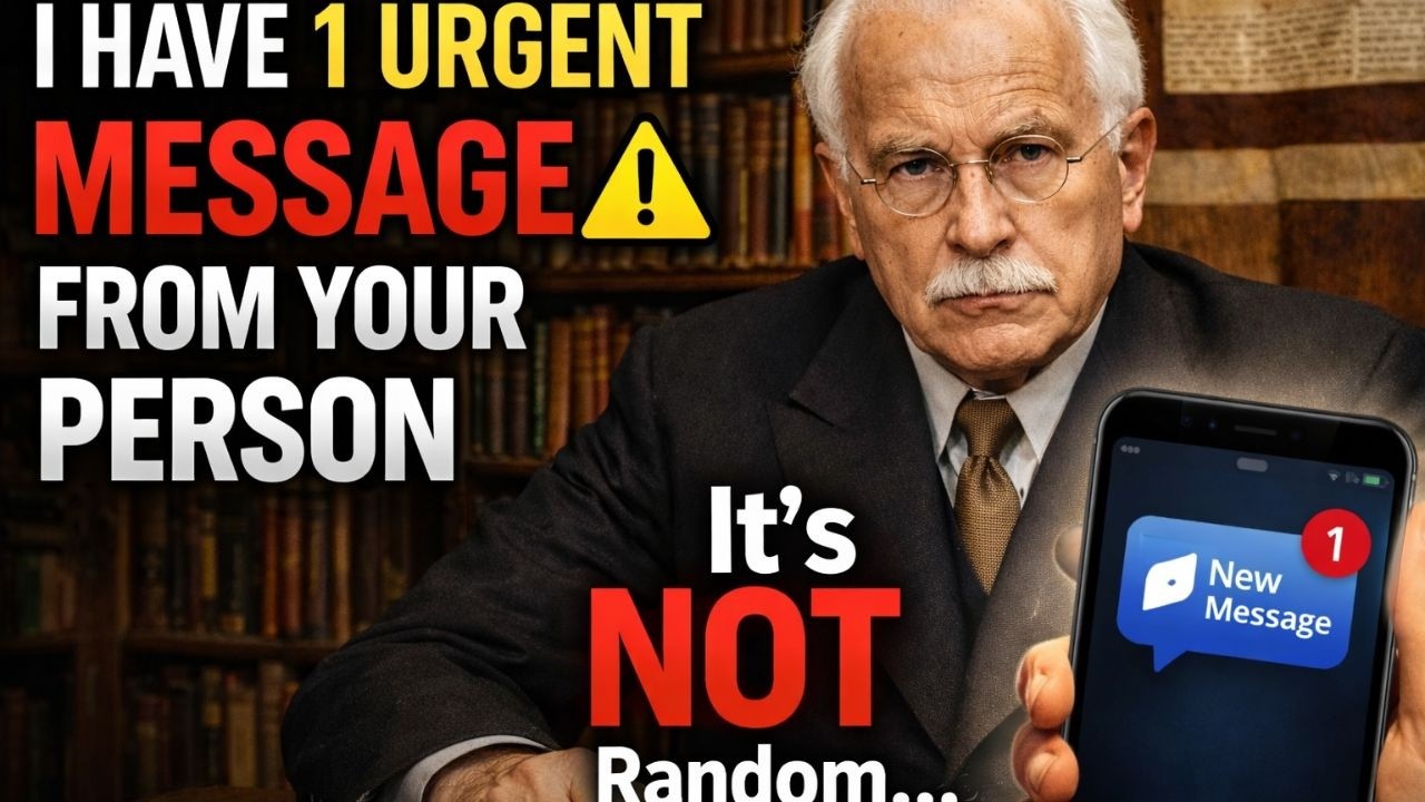 I HAVE 1 MESSAGE FROM YOUR PERSON AND IT’S URGENT | Jungian Mind Growth