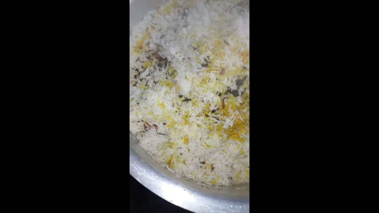 chicken dum biryani 😋👌🍗