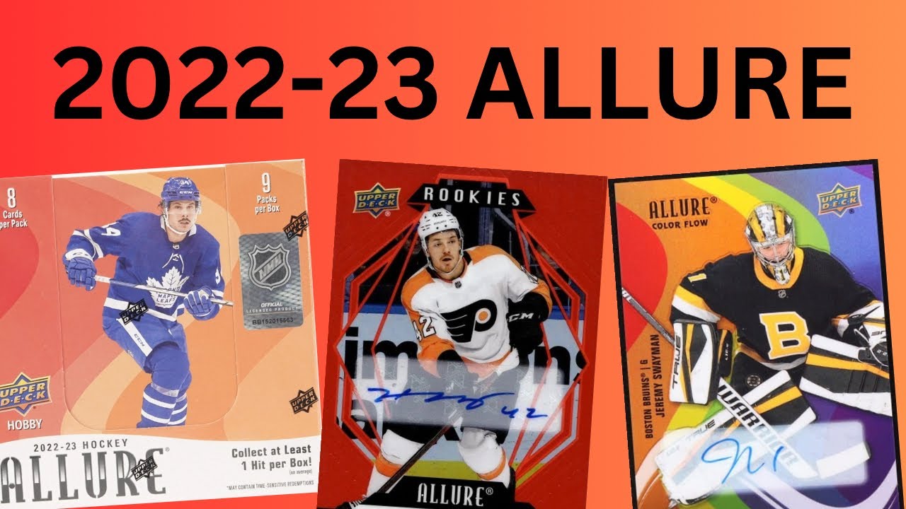 A SUPER LOW NUMBER!! | 2022-23 Upper Deck Allure Hockey Hobby Box Opening
