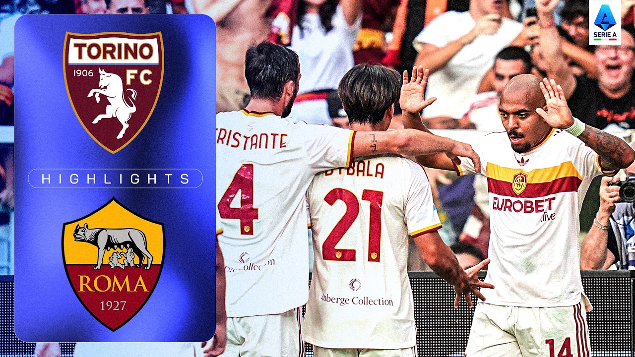 Giallorossi przedłuża zwycięską passę | TORIN-ROMA | NAJWAŻNIEJSZE | Serie A 2026/27