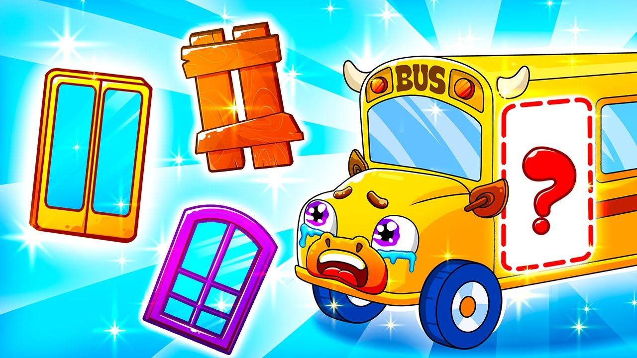 School Bus Lost Door Song 😱🚌 I Lost My Door | Kids Songs & Nursery Rhymes by YUM YUM