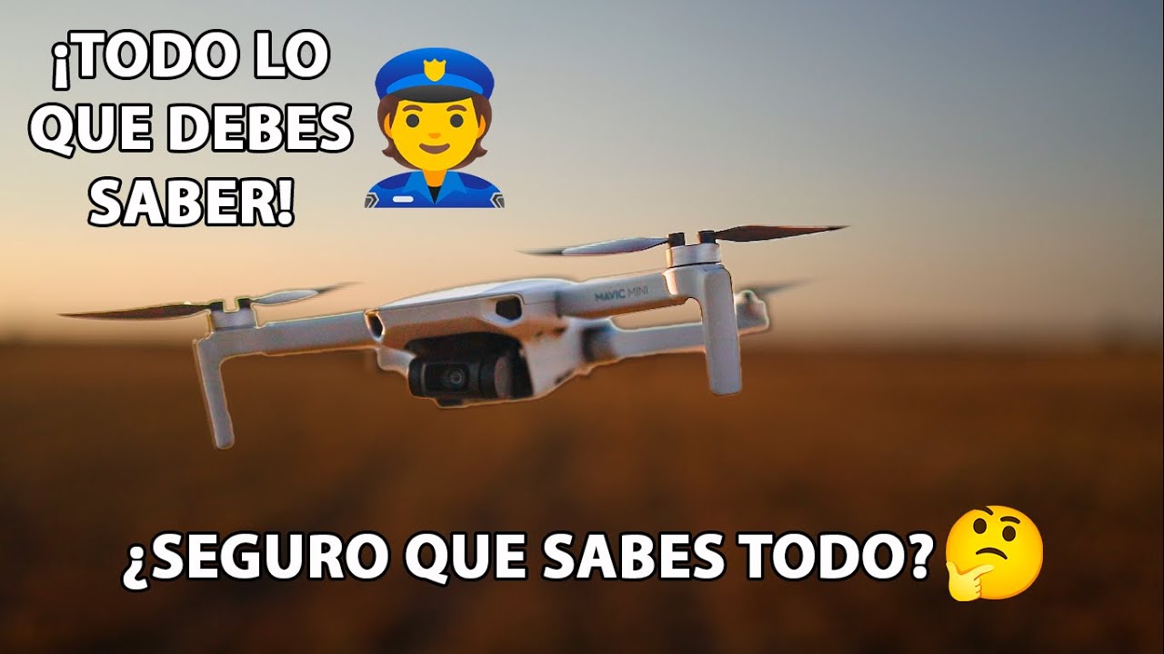 Como VOLAR un DRONE✈️ | (As&iacute; evito LAS MULTAS!)🚔 | [la normativa definitiva]✅🤫