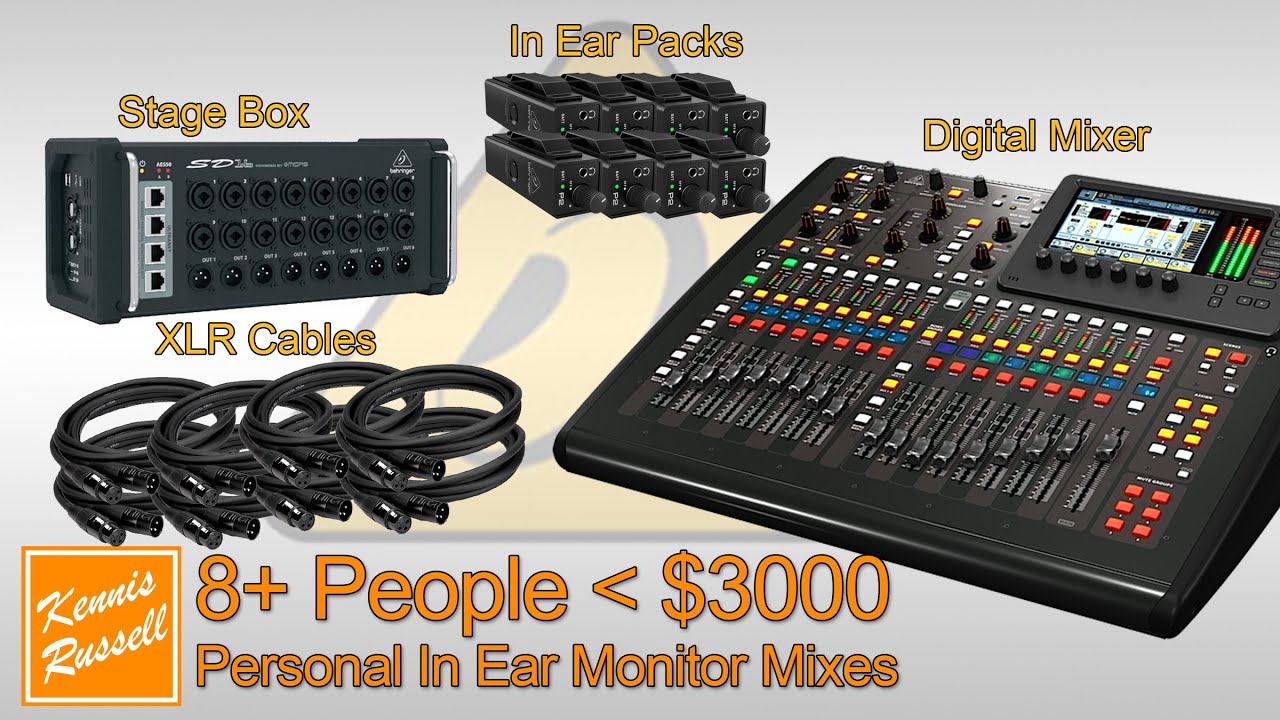 Personal In Ear Monitor Mixes on a Budget