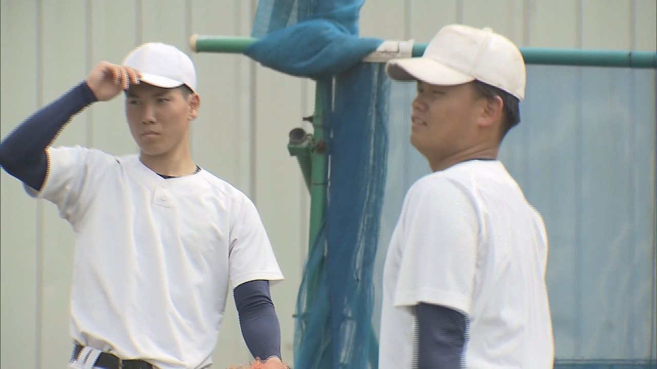 【甲子園】新潟産大附の二枚看板：宮田と田中、甲子園初勝利へ奮闘誓う【新潟】スーパーJにいがた8月6日OA