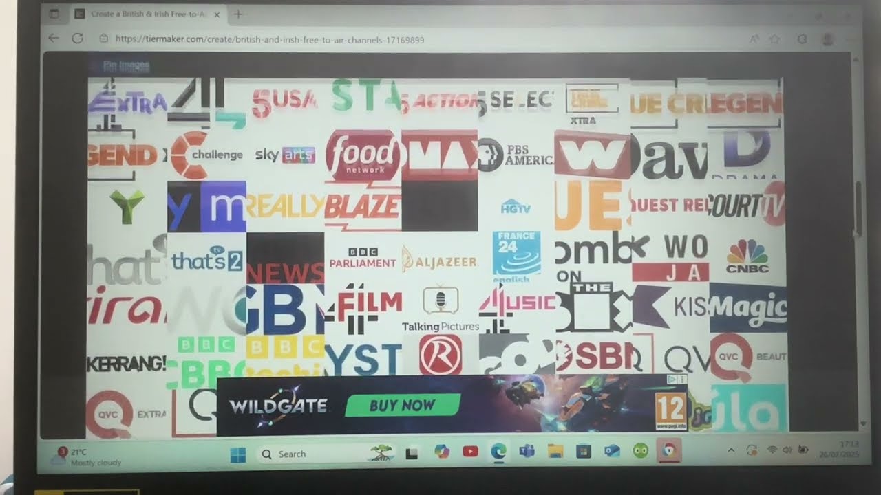 Ranking All British TV Channels