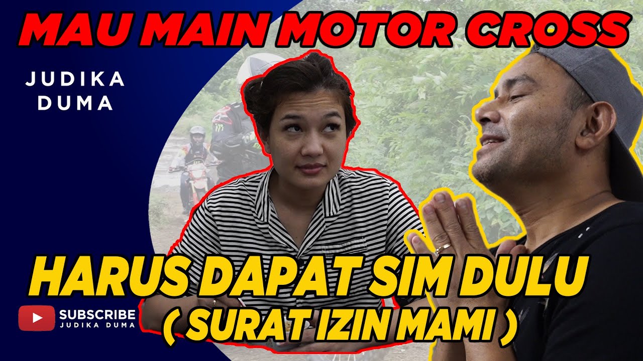 TEKNIK JITU JUDIKA MERAYU DUMA AGAR DI BOLEHIN MAIN MOTOR CROSS