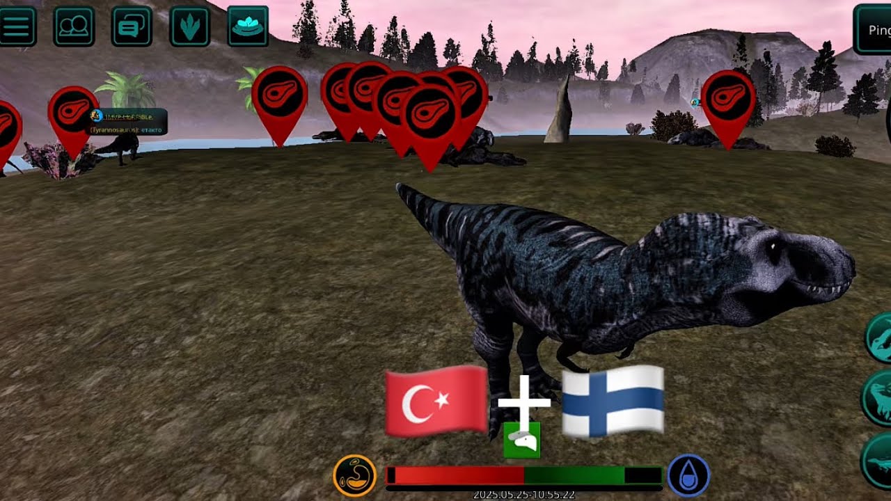 5 .1MVP 🇫🇮 + 1 RNG🇹🇷 VS 8-9 CS. GUERRA ( THE CURSED ISLE ) #thecursedisle #dinosaur