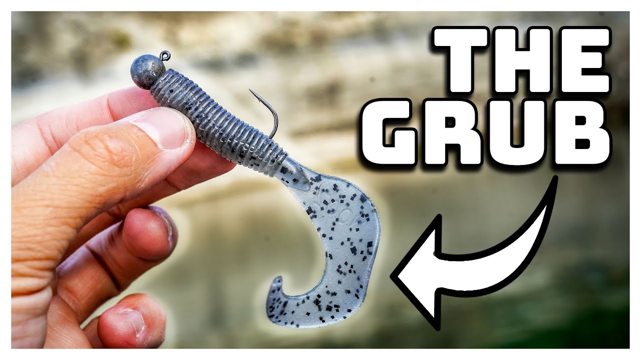 Fishing An Old School CLASSIC LURE: The GRUB!