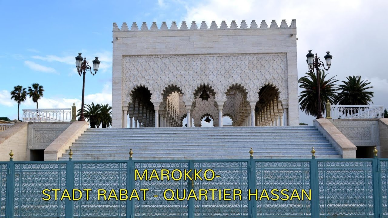 Marokko - Rabat - Quartier Hassan