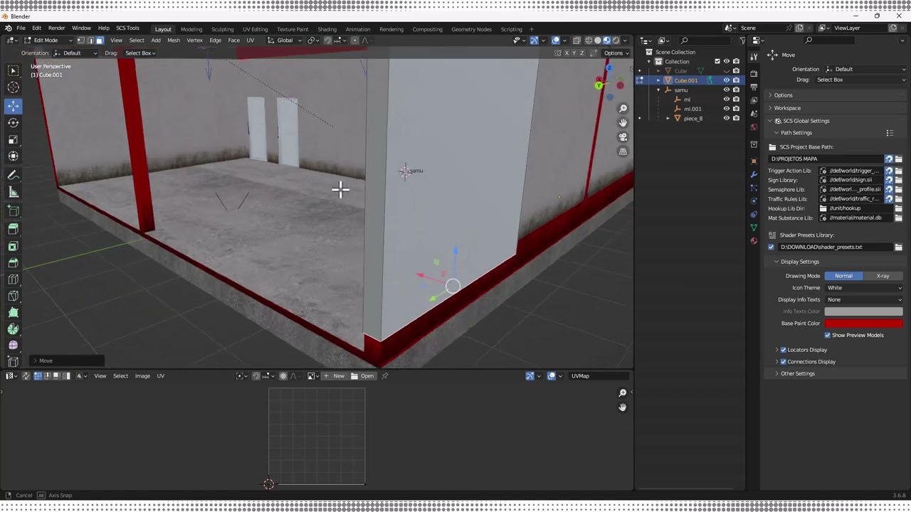 [ETS2] - ABRIR ARQUIVO .SCS EDITAR E EXPORTAR NO BLENDER