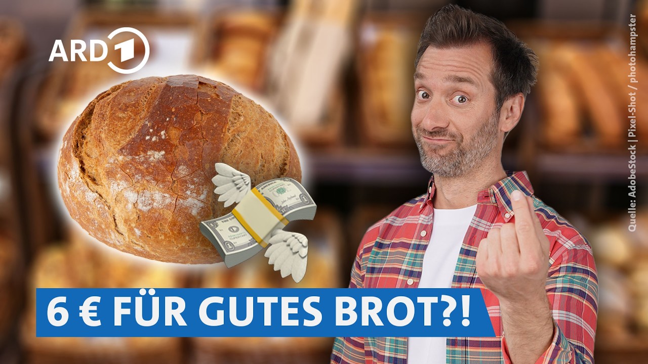 Brot im Check: Ist Bäcker-Brot besser als abgepacktes Supermarkt-Brot? | Ausgerechnet WDR