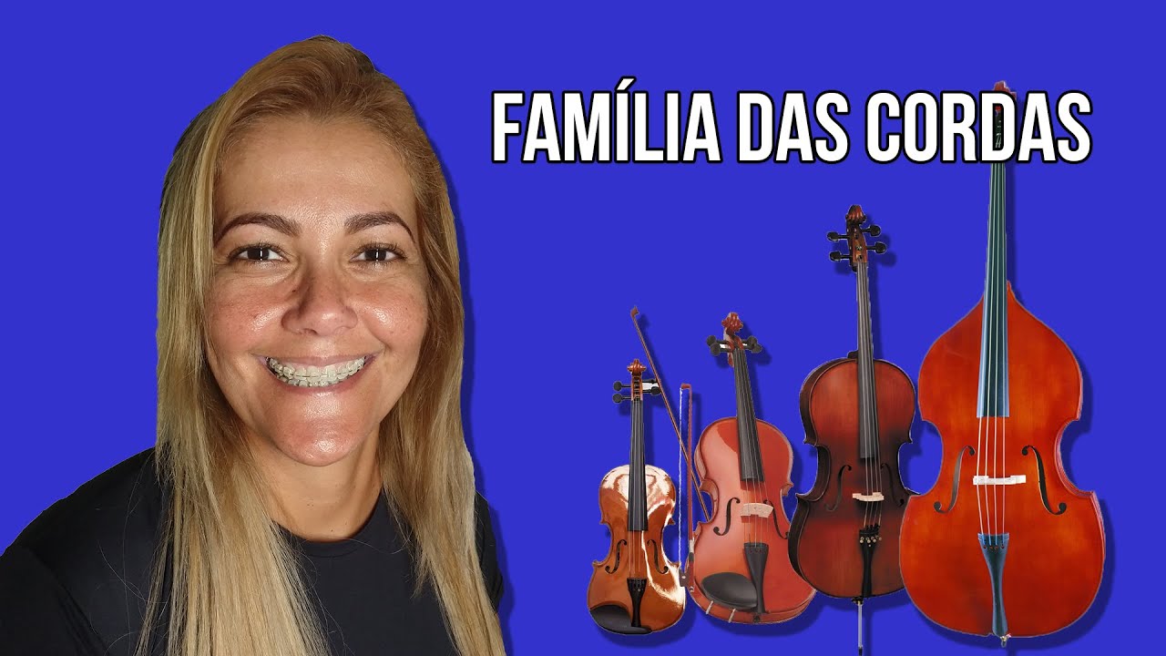 Instrumentos da Orquestra - Família das cordas