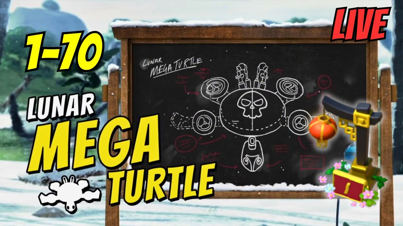 Boom Beach Lunar Mega Turtle February 2021 Stage 1-70