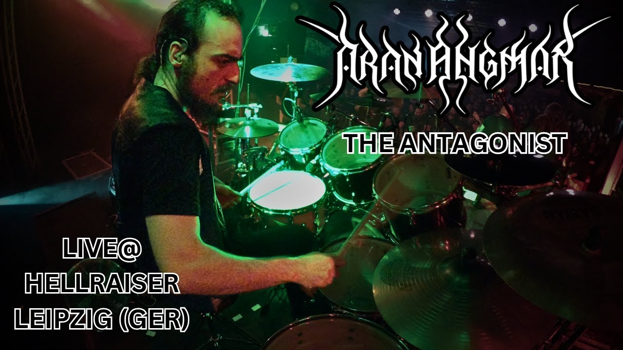 Alessandro Cupici - Aran Angmar - The Antagonist (live drum cam)