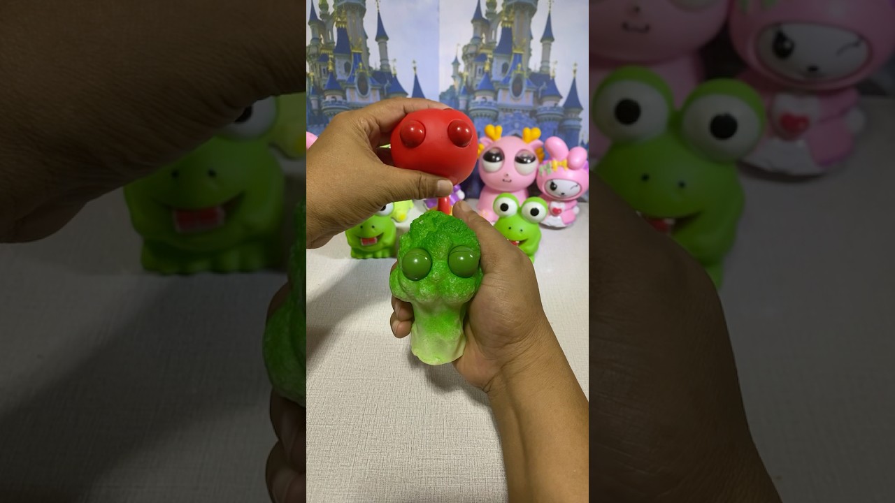 Squishyvegies#trendingvideo #satisfyingfidget #stressrelief #vegies