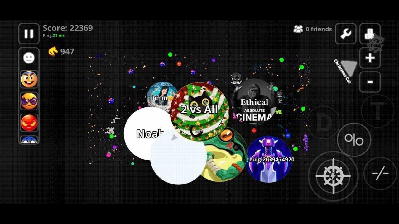 AGAR.IO LIVE PLAYING WITH VIEWERS join up :) region SouthEast 1