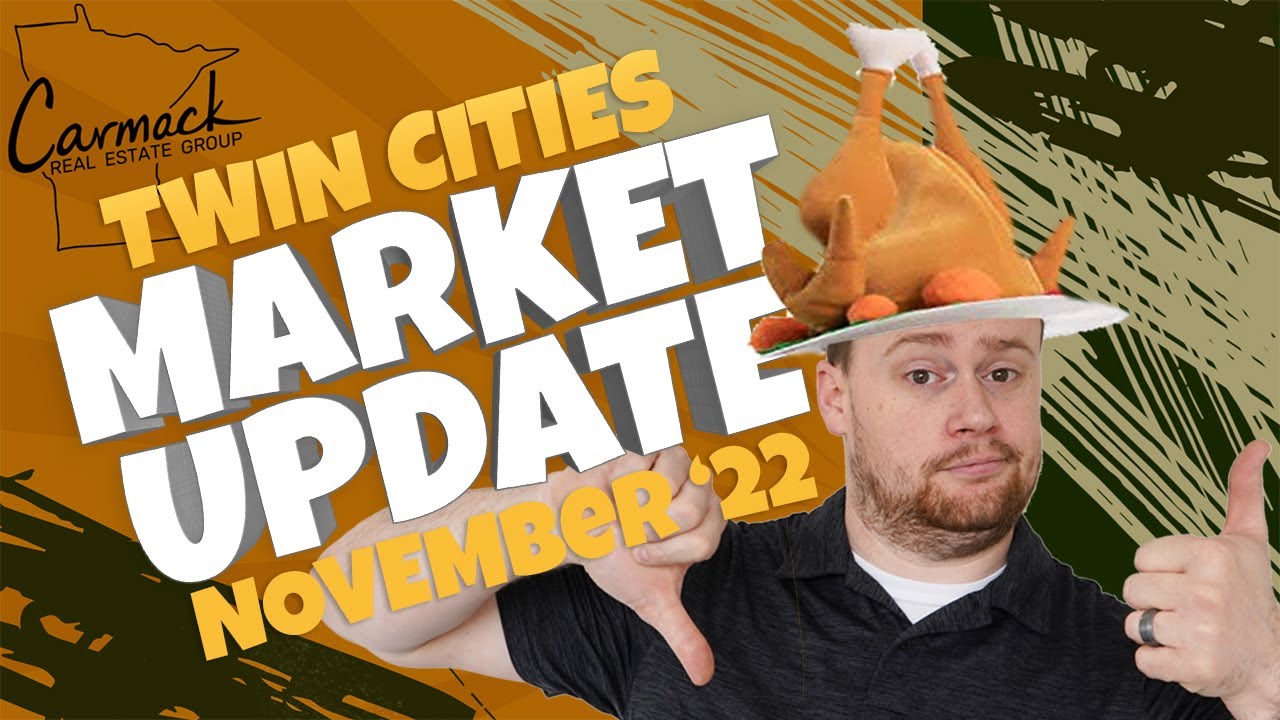 📊 NOV 2022 Minnesota Real Estate Market Update - Joe Carmack, Realtor