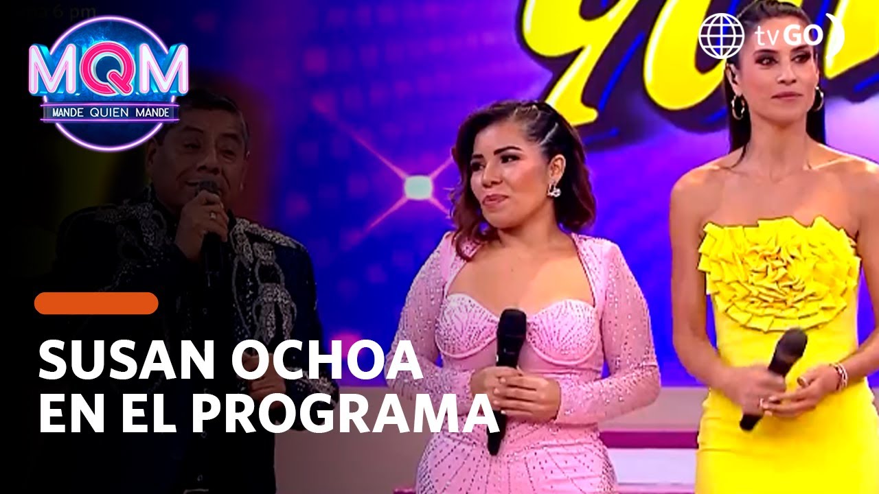 Mande Quien Mande: Susan Ochoa nos visitó en el programa (HOY)