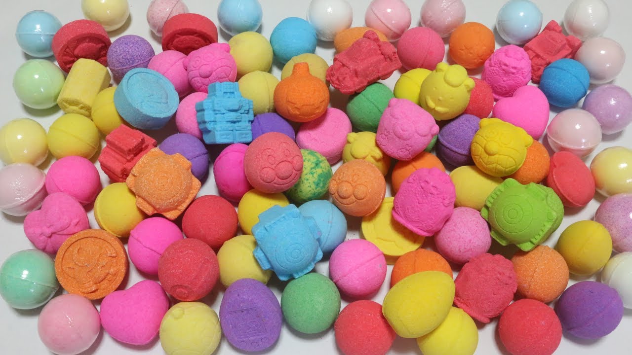 バスボール入浴剤×１００　音フェチ  ASMR  Bath Bomb