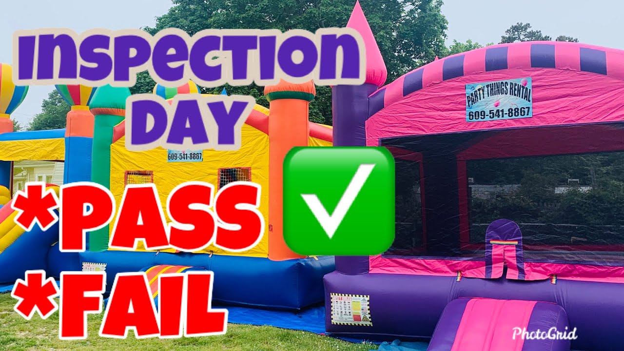 Party Rental Business - how to pass state inspection/ Bouncy Houses Rental / Starting Party Rental