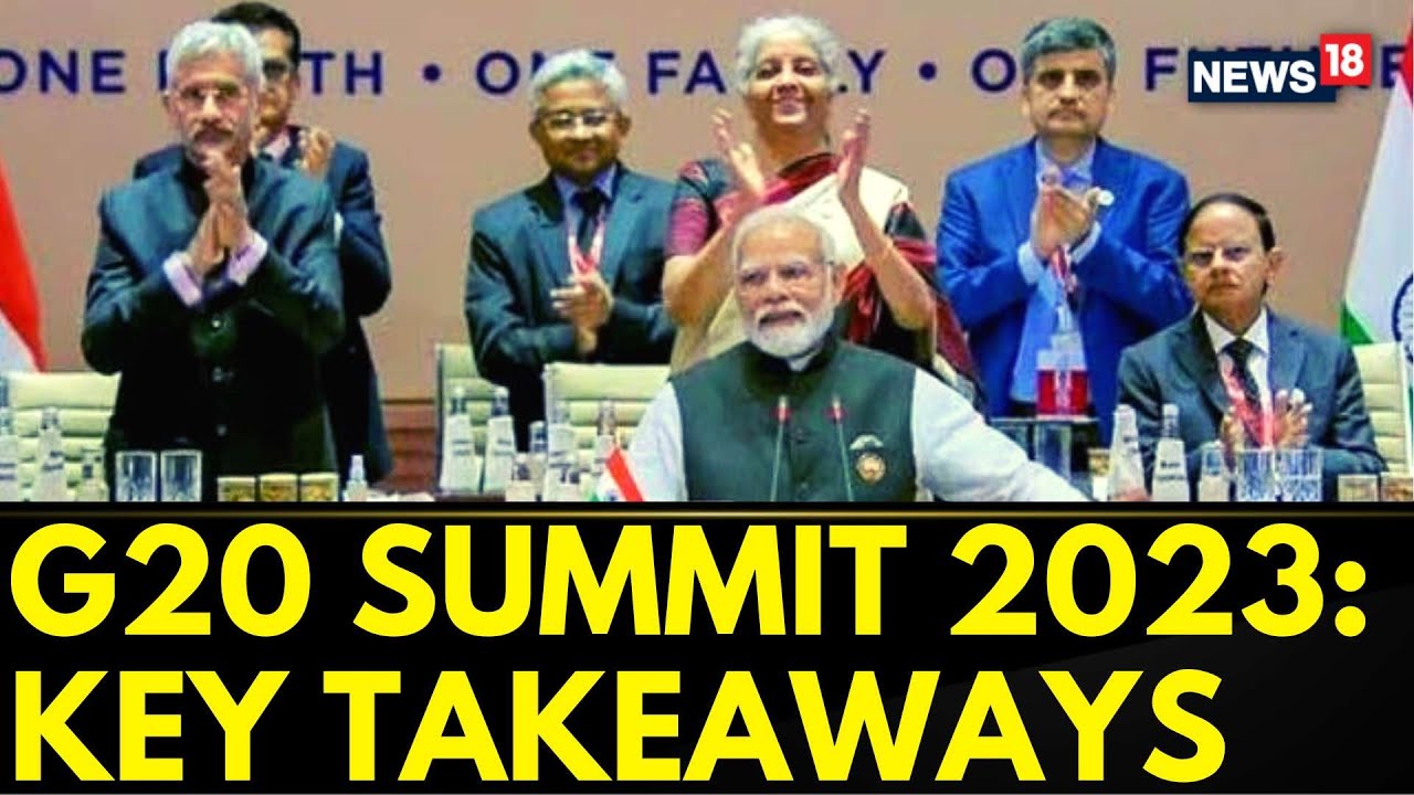 G20 Summit 2023 India | What Are The Key Takeaways From G20 Summit 2023? | English News