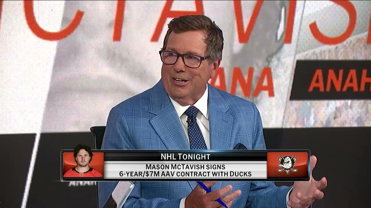 Mason McTavish signs new contract with the Anaheim Ducks