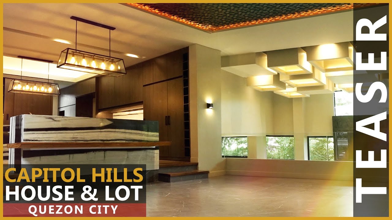 Teaser: Opulent House in Capitol Hills, Quezon City near Ayala Heights and Hillside
