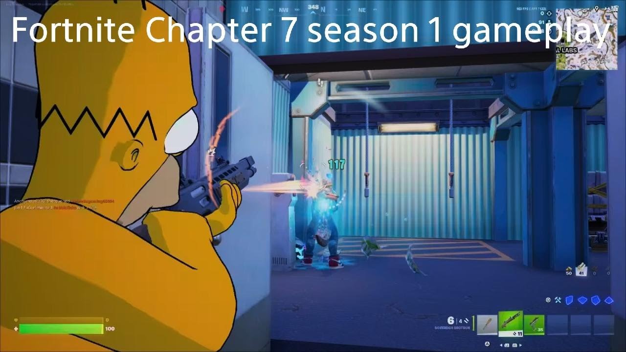 Fortnite Chapter 7 season 1 gameplay