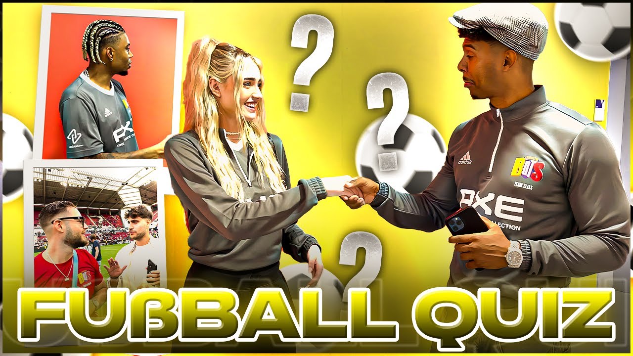 ICH BIN SCHOCKIERT! 🤔Das Fussball Quiz⚽ | Niklas Wilson