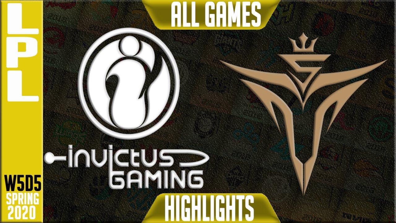 IG vs V5 Highlights ALL GAMES | LPL Spring 2020 W5D5 | Invictus Gaming vs Victory 5