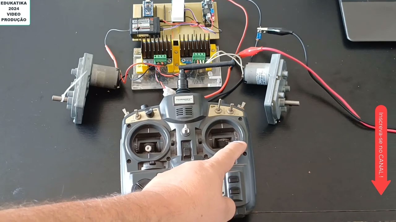Controle RC prototipo PPM