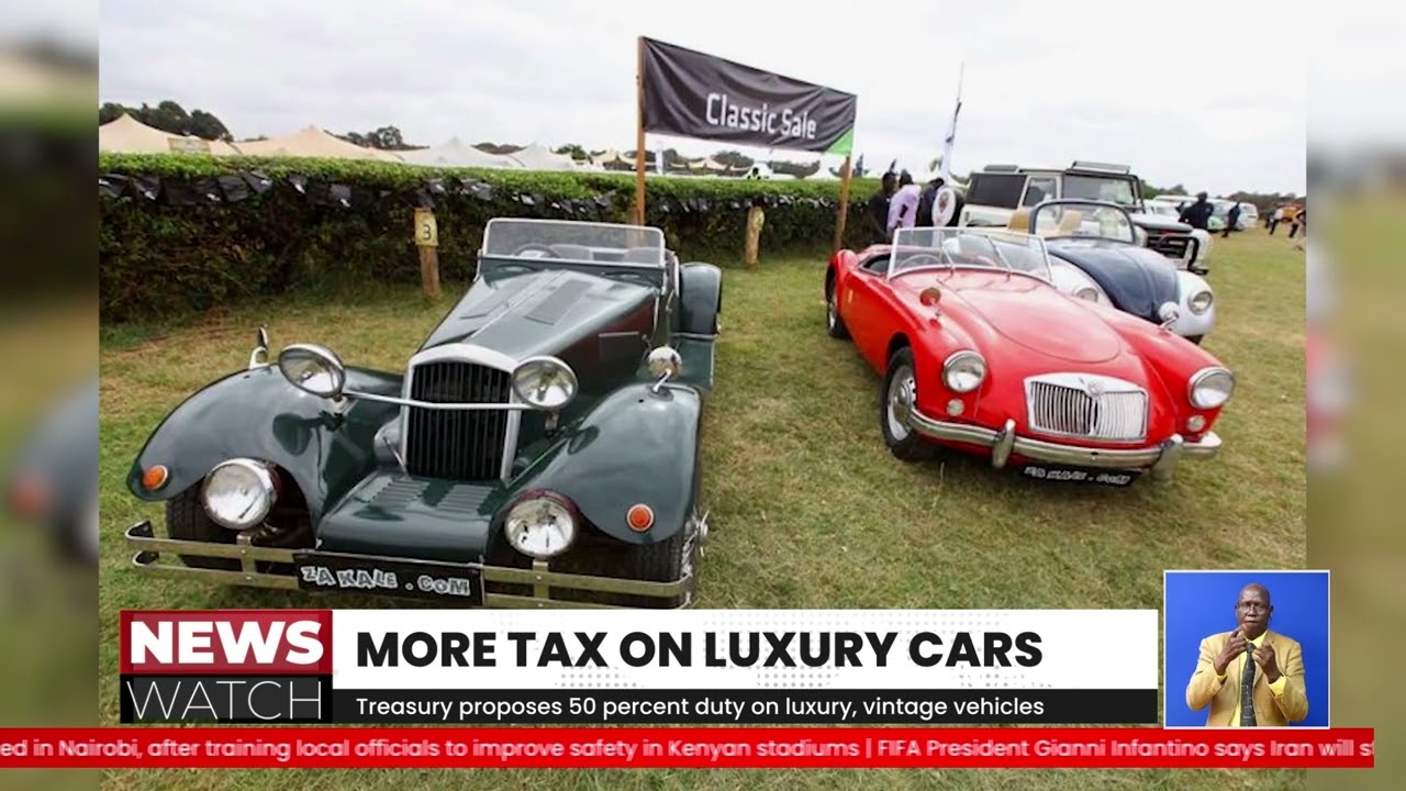 NATIONAL TREASURY PROPOSES A NEW 50% EXCISE DUTY TAX ON HIGH END CLASSIC, VINTAGE, AND ANTIQUE CARS