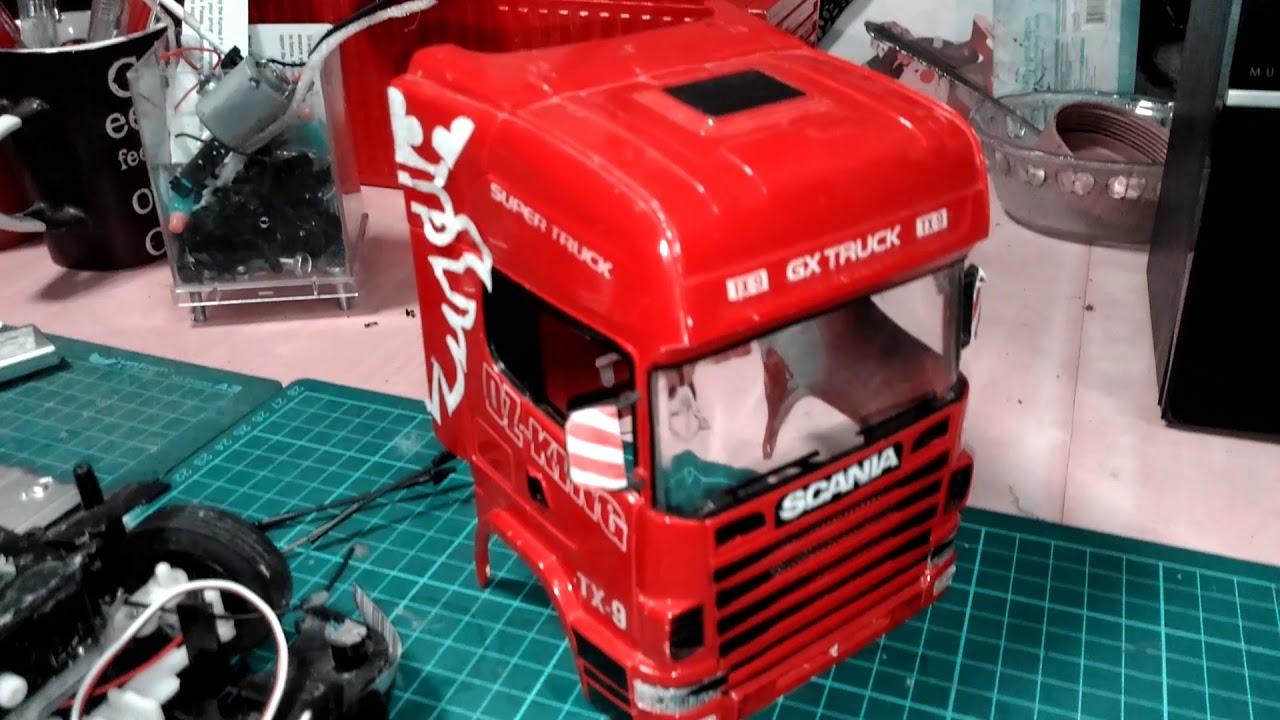 Gx truck dz king upgrade to esc and servo futaba