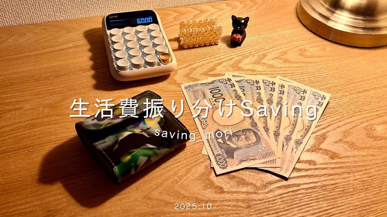 急な出費に備えて整える家計管理⛑️🫲🏻 | 給料日仕分けルーティン | 家計管理