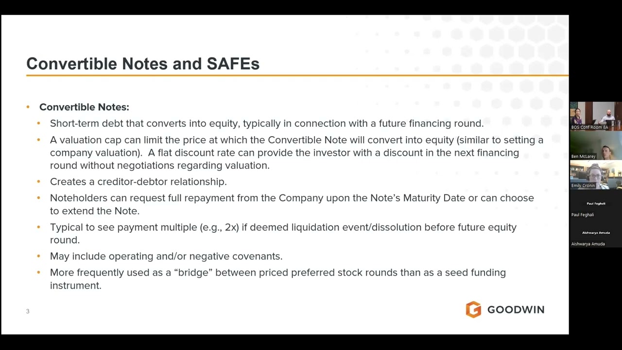 Understanding the Key Terms in Venture Capital Financings