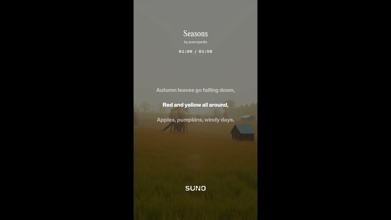 The Seasons Song | Kids Song | Classical Music Inspired | Pueropedia